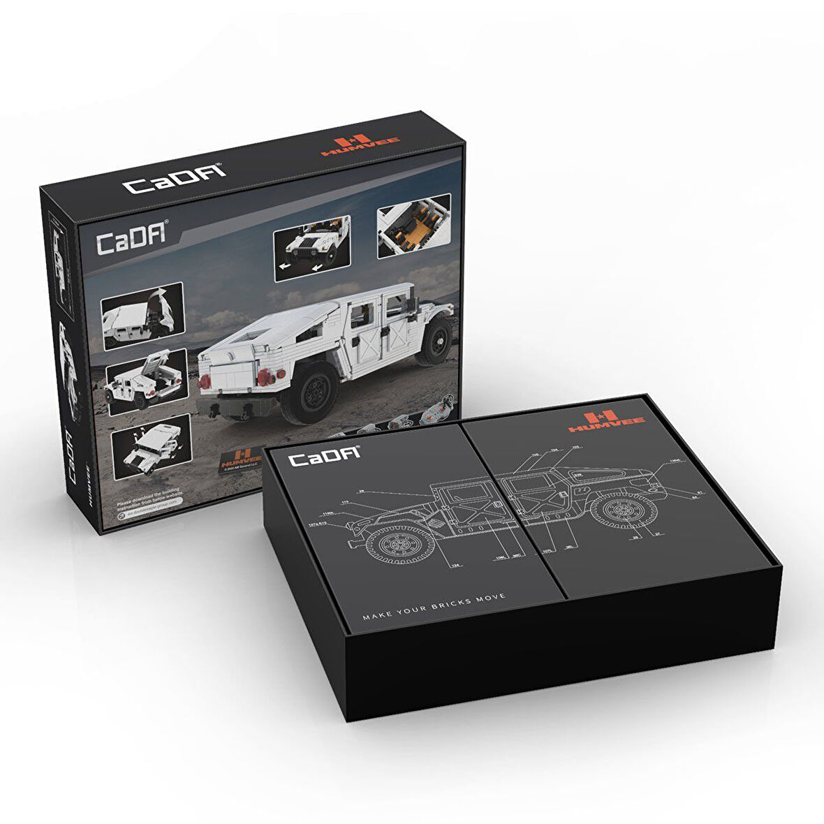 C61027W CADA Humvee Off Road Kamyonu Blok Seti -Vagon life