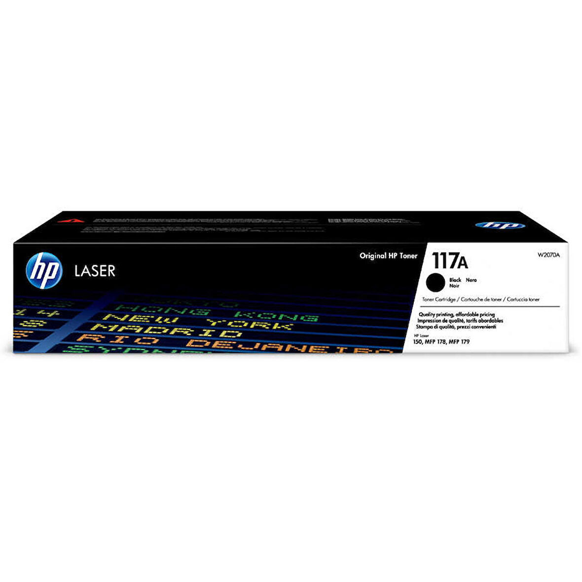 HPZR Hp 117A-W2070A Siyah Orjinal Toner