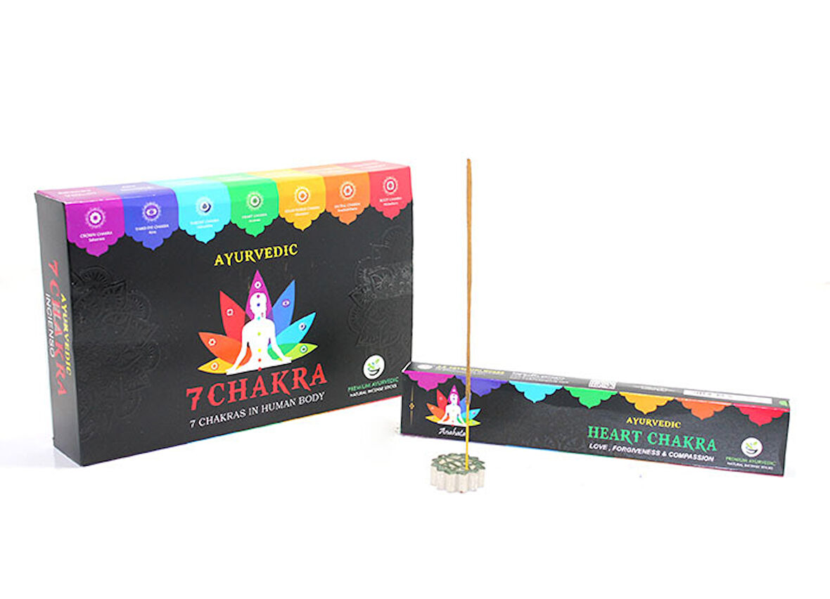Ayurvedic 7 Chakra Tütsü 