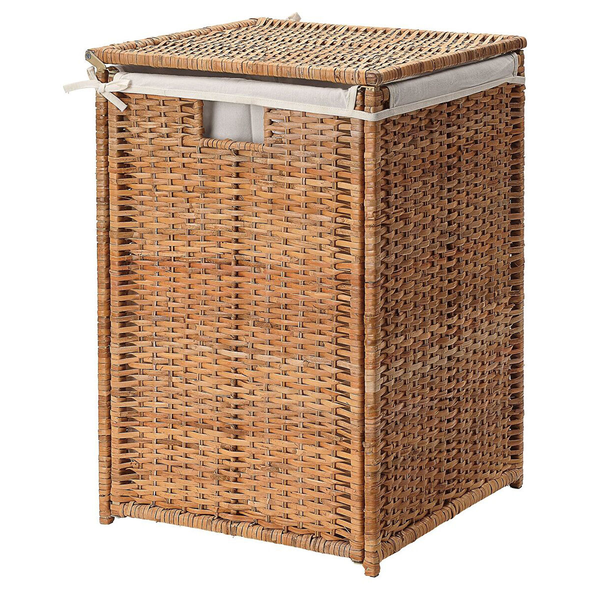 Çamaşır sepeti, rattan, 80 lt