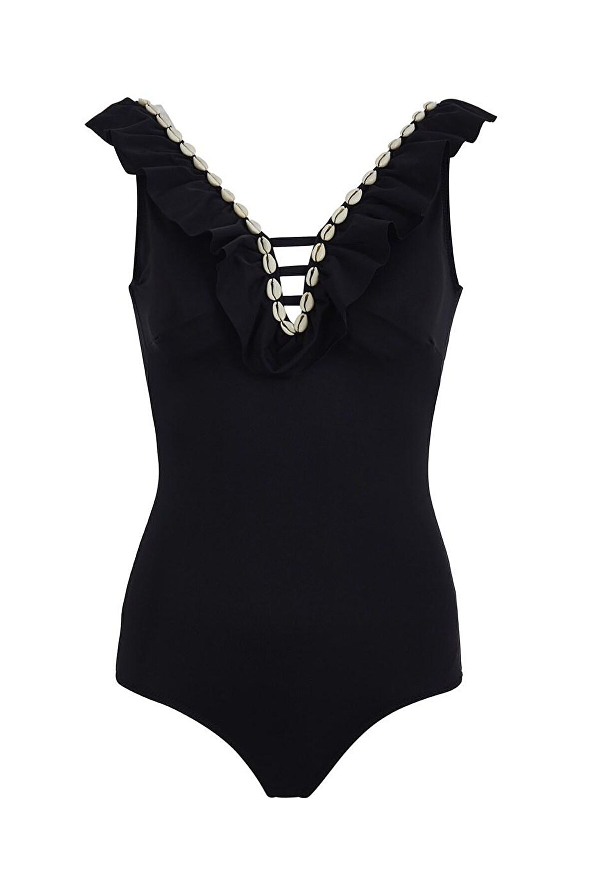 Volanlı Deniz Kabuklu Mayo