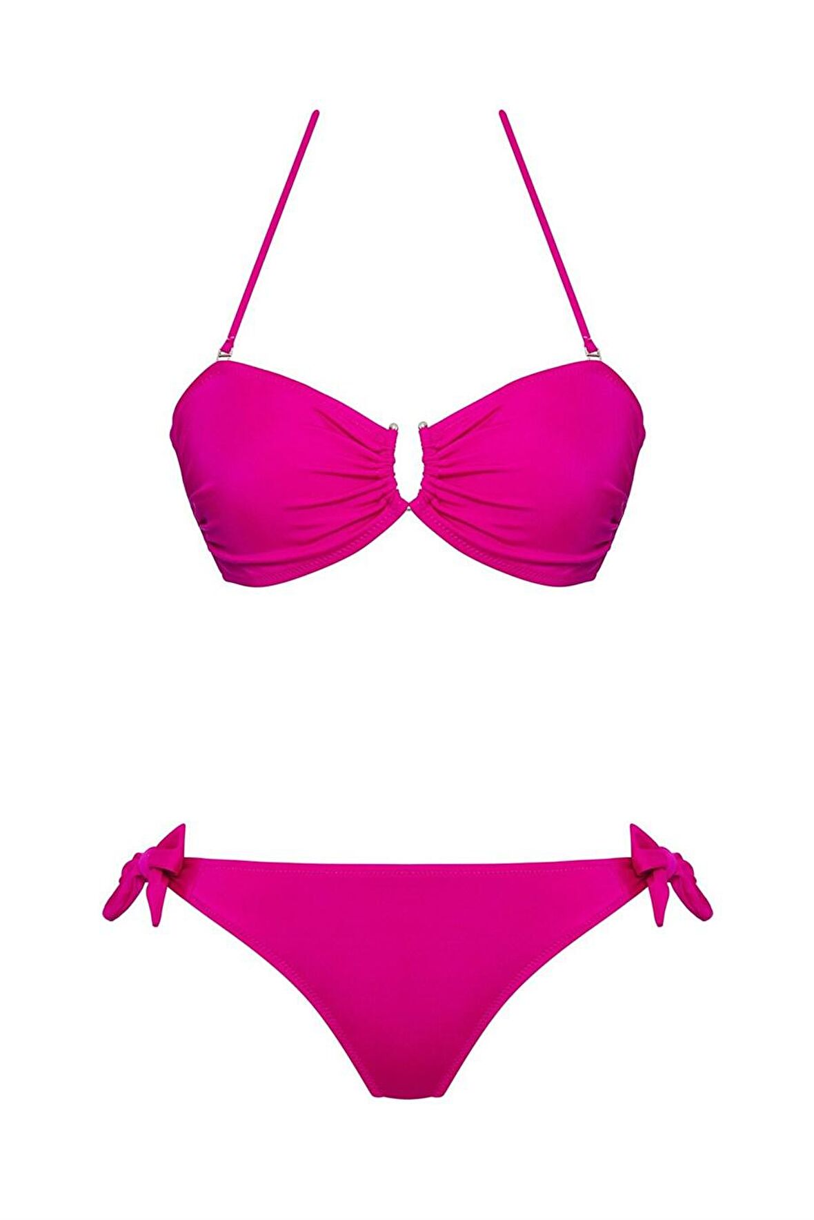 Aksesuarlı Straplez Bikini Takım SLR 441