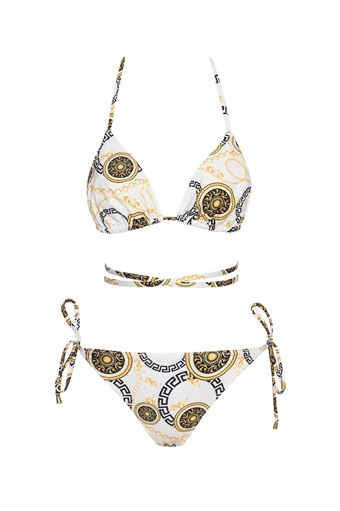 Brezilya Üçgen İpli Bikini Takım 2 