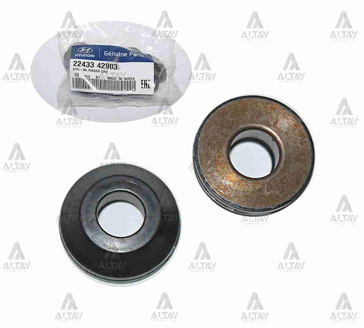 ÜST KAPAK CİVATA ALT LASTİĞİ H-100 / L-300 SAÇLI 22433 42903 (8 ADET)