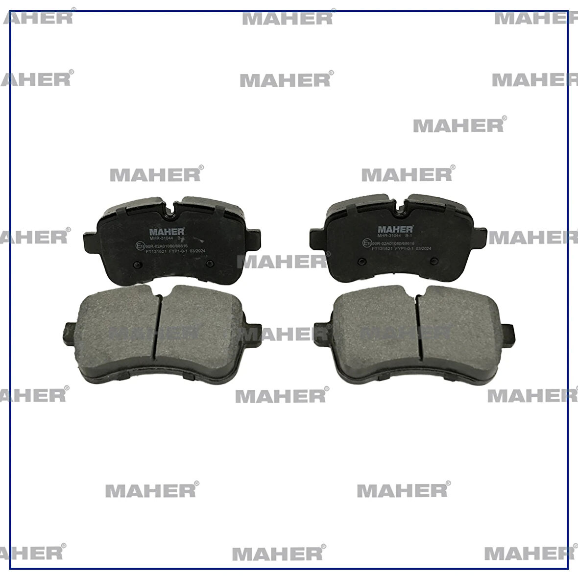 FREN BALATA DAILY 4 2006-2011 ARKA 141,2MM 500055564