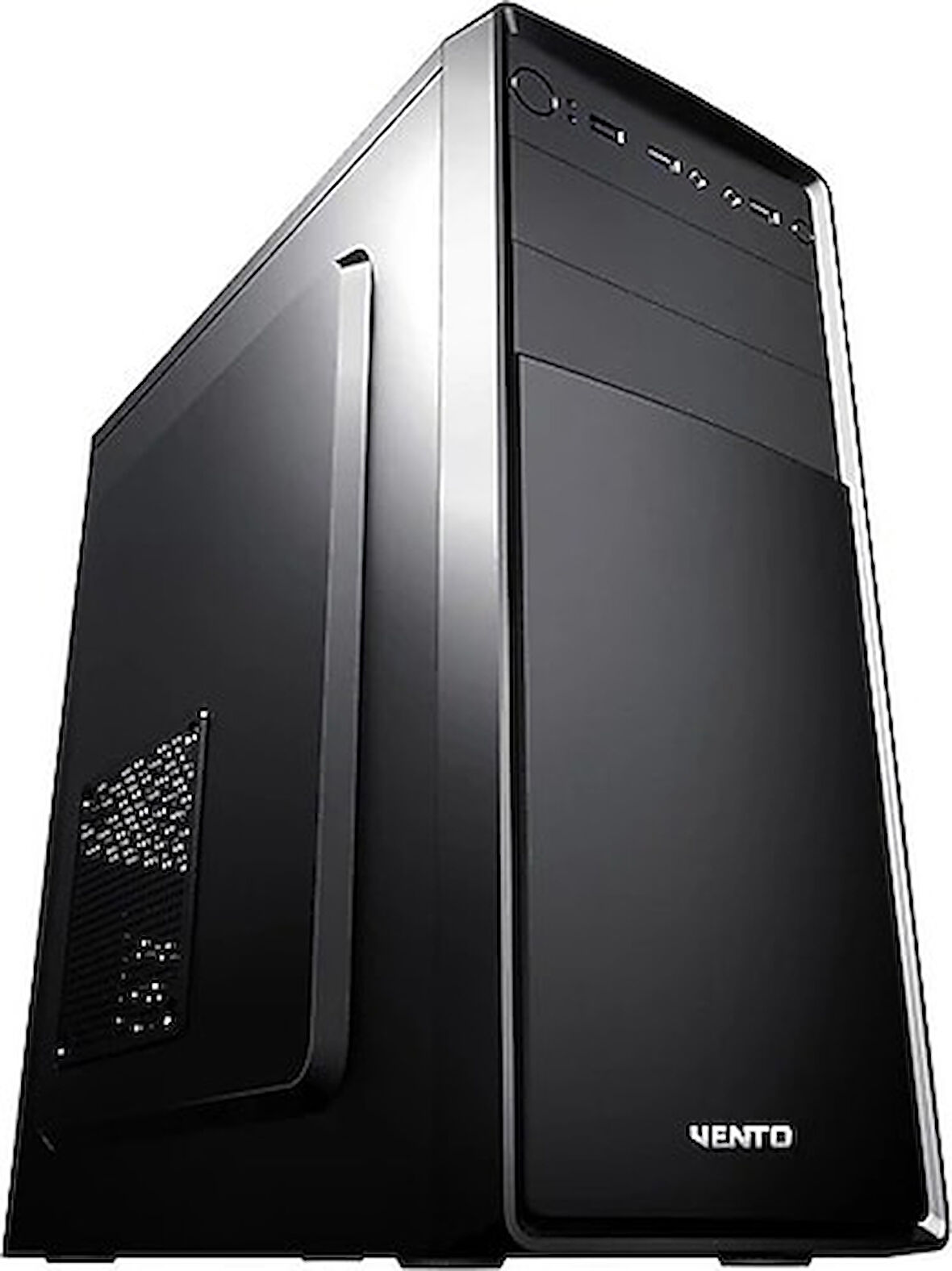 VENTO VS120S 300W SIYAH ATX KURUMSAL KASA