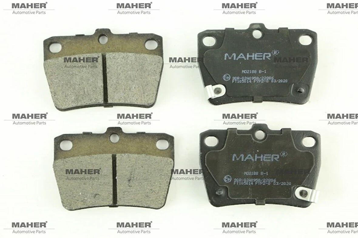 FREN BALATA RAV-4 2000-2006 / CHERRY TIGGO DİSK ARKA 04466 42020