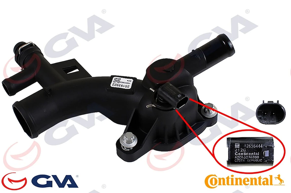 TERMOSTAT GÖVDESİ FLANŞI MÜŞÜRLÜ INSIGNIA A-MOKKA-ASTRA J-CORSA D-E CRUZE-AVEO T300 A14-B14NET 25193922 1338489 1338030 55565334