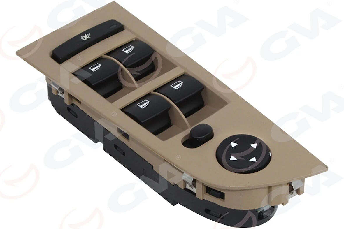 CAM AÇMA ANAHTARI SOL DÖRTLÜ KATLANMAZ BEJ ÇERÇEVELİ BMW E90 E91 61319217331