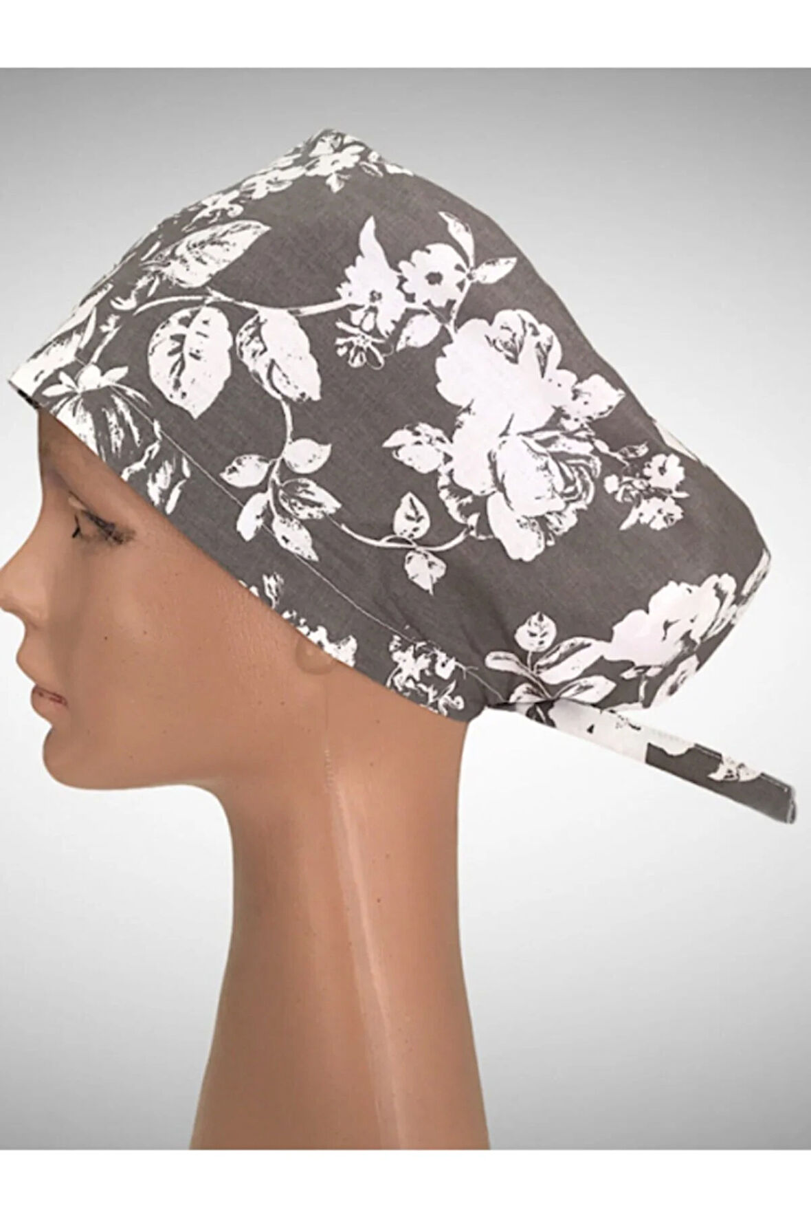 Cerrahi Bone Lastikli Ve Bağcıklıdır Doktor Hemşire Bonesi