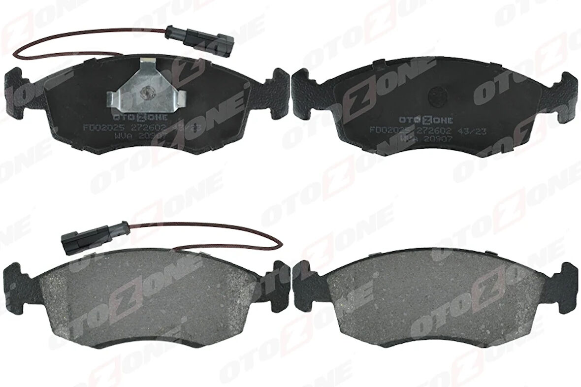 ÖN BALATA PALIO WEEKEND 1996 ALBEA 2001 DOBLO 2000 FİŞLİ GDB1341 9949125 77362180 WVA20907