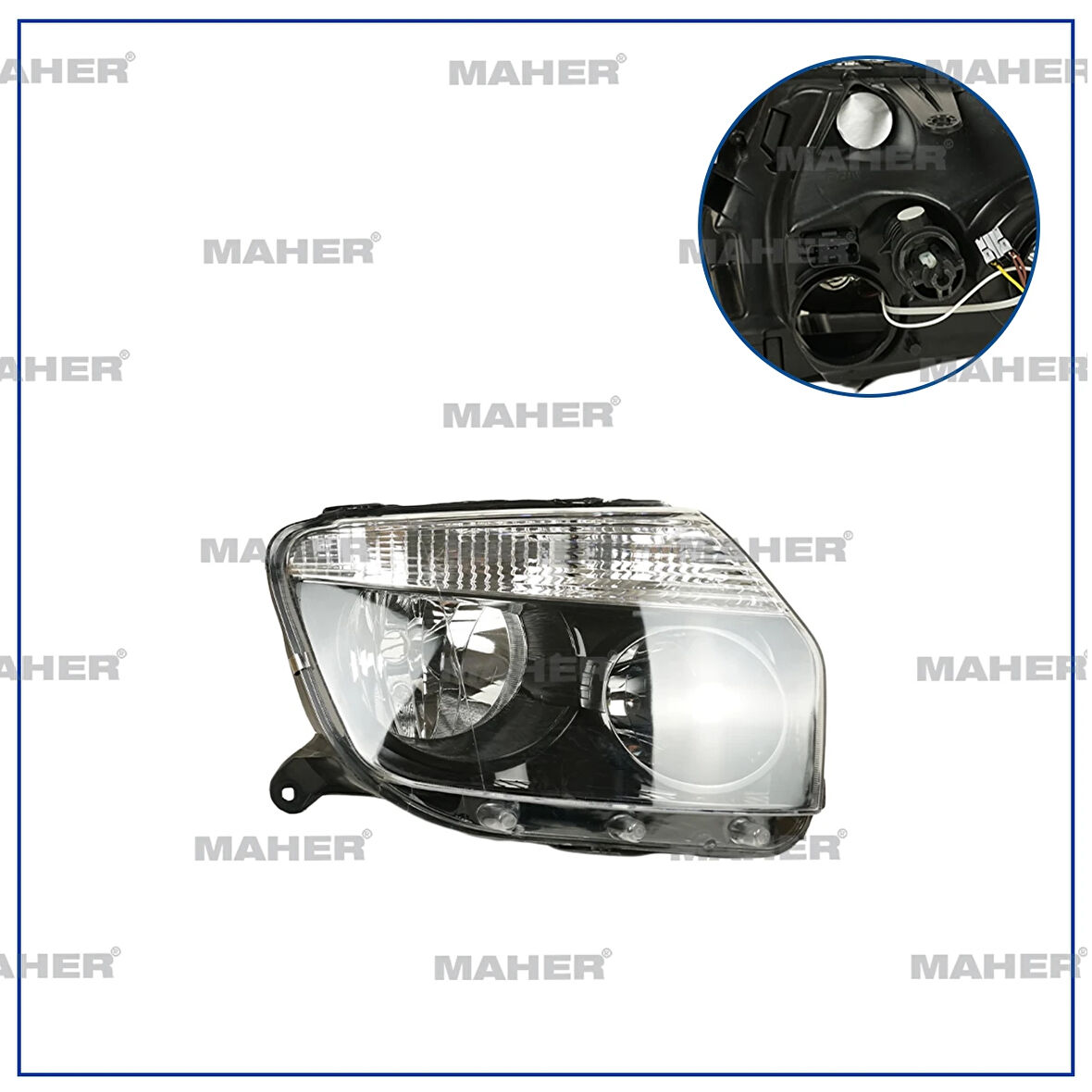 FAR DUSTER 2010-2013 SİYAH SAĞ 260609877R