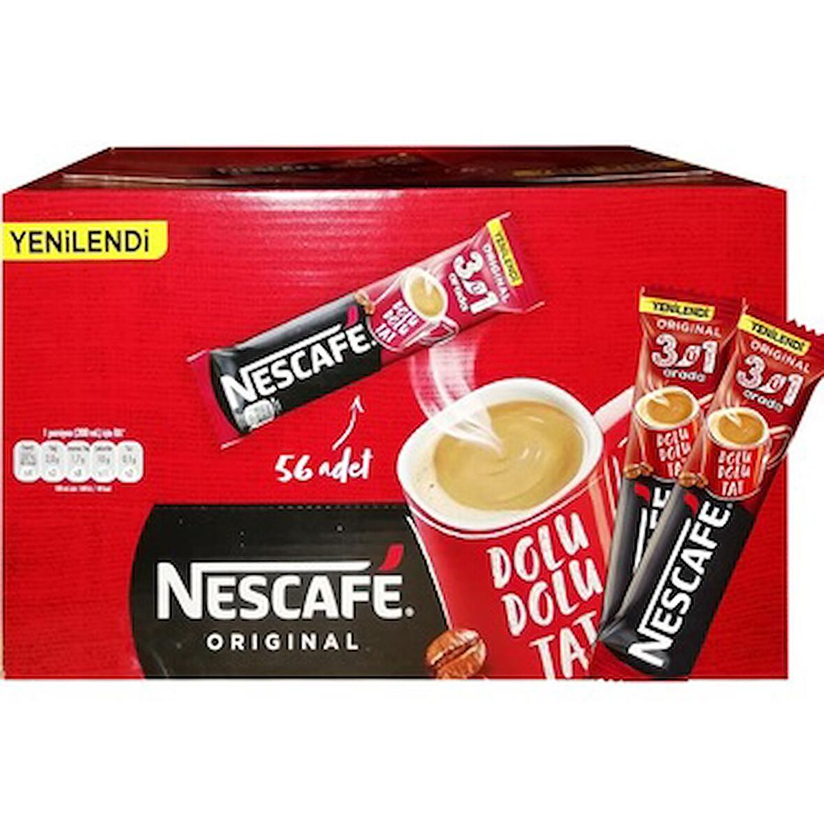 Nescafe Orijinal 3 İn 1 56 Lı