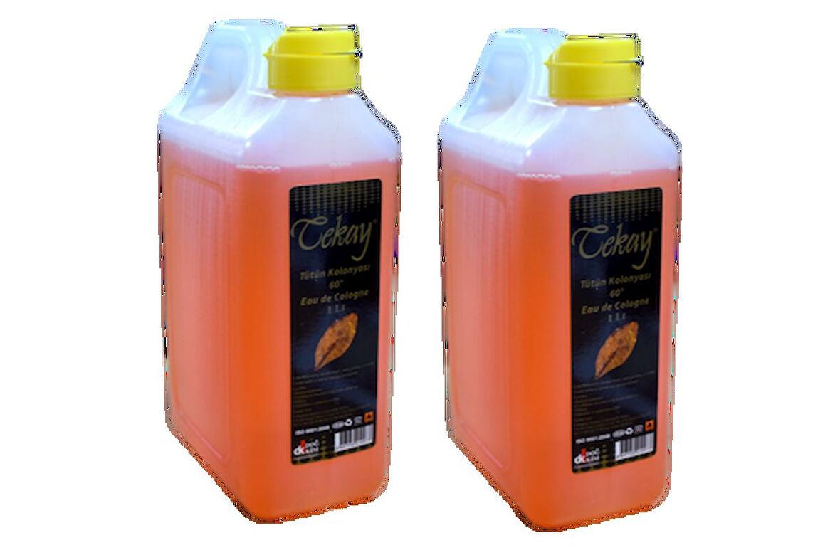 Tekay Tutun Kolonya 900Ml Pet*2 Lı 