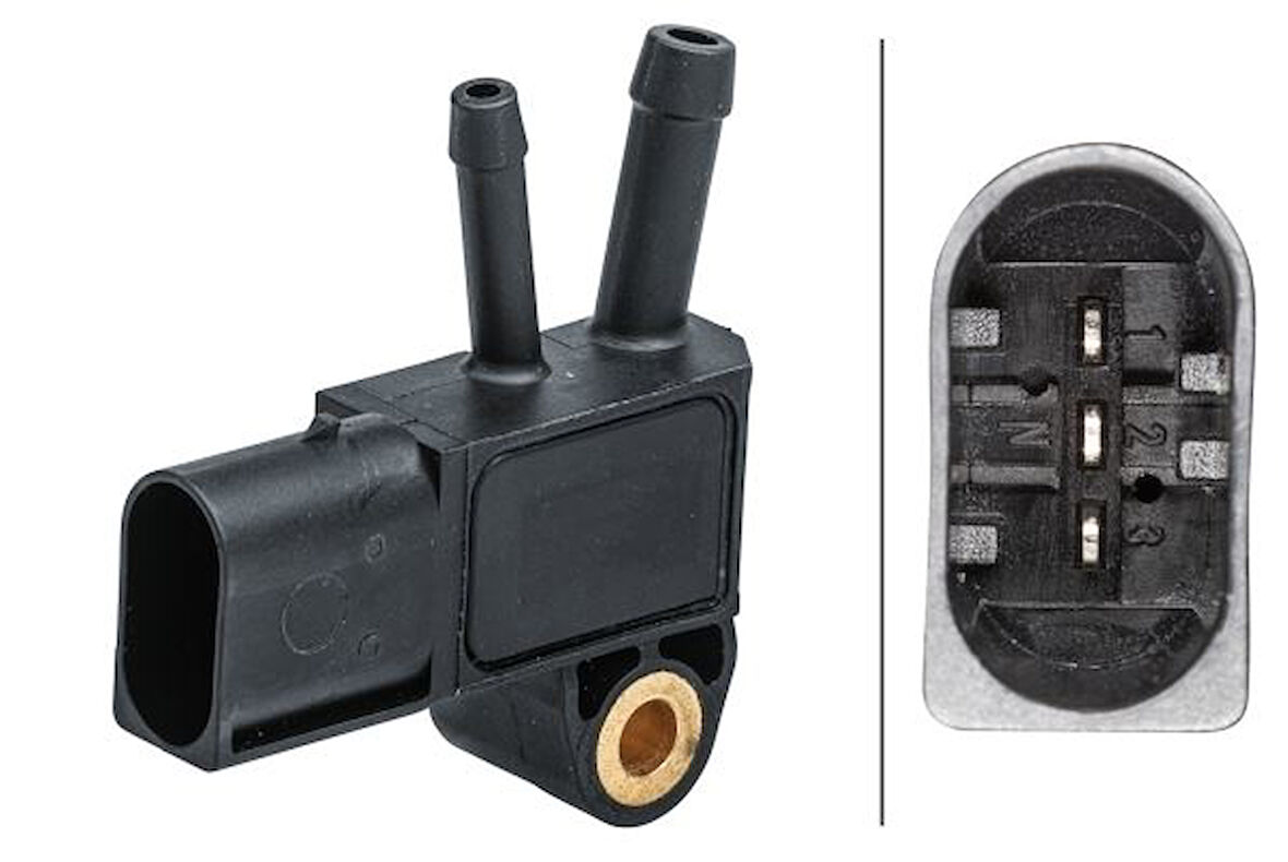 EGZOZ BASINC SENSORU MERCEDES OM640 OM642 OM646 W204 C218 W212 C207 W221 W461 W639 B906 A6429050100