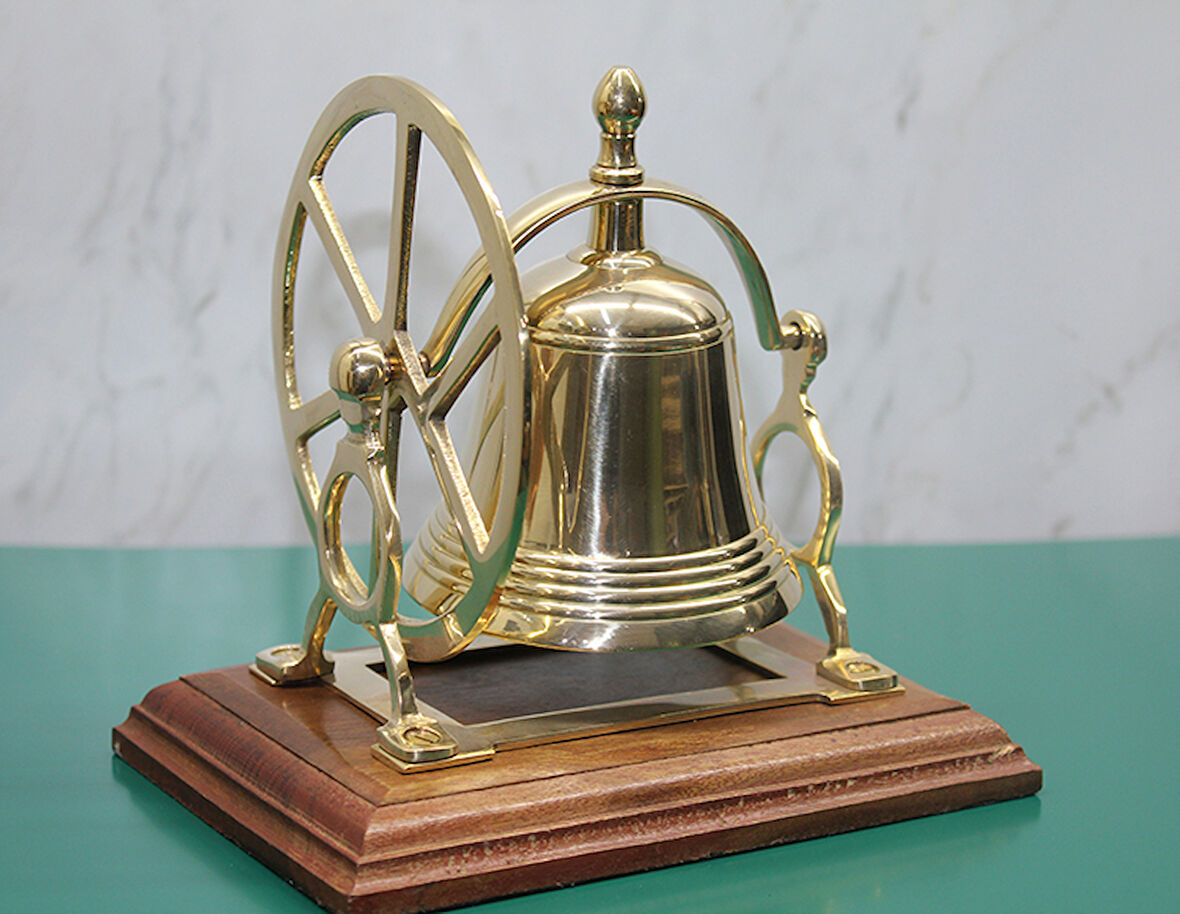 Pirinç Masa Üstü Çan 