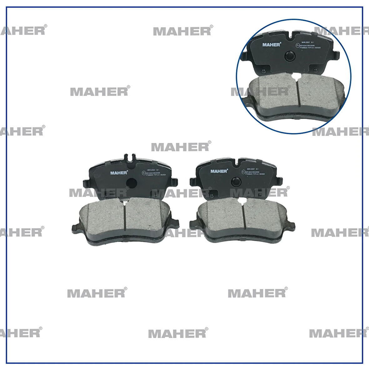 FREN BALATA MERCEDES 2000-2006 W203 C SERİ / MERCEDES 2004-2011 R171 SLK SERİ ÖN A0034205920