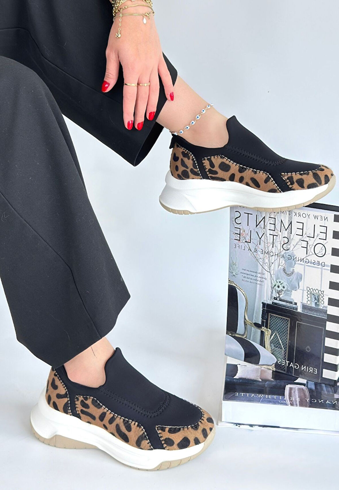 Kendy Leopar Nubuk Spor Ayakkabı