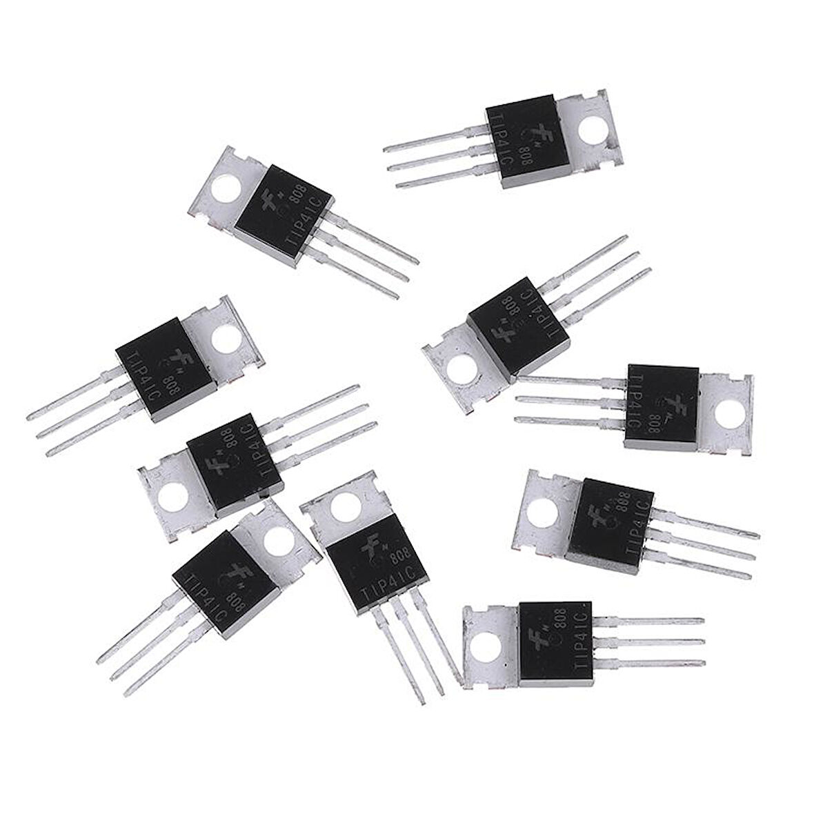 TIP41C Transistör BJT TO220 NPN 6A 100V - 10 Adet