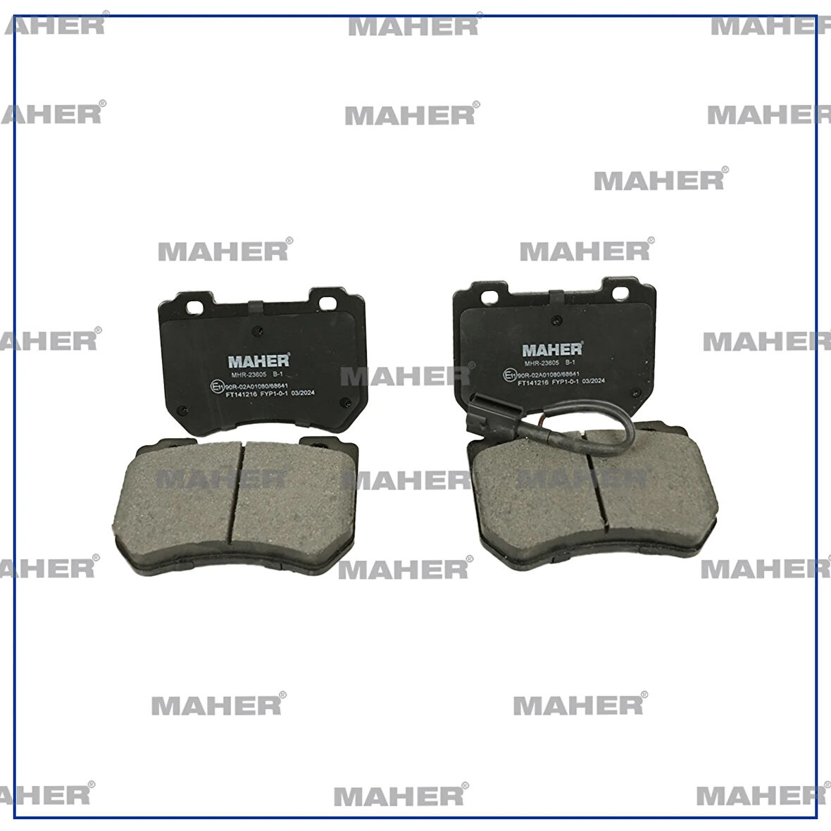 FREN BALATA ALFA 159 2006-2011 ÖN FİŞLİ 77365202