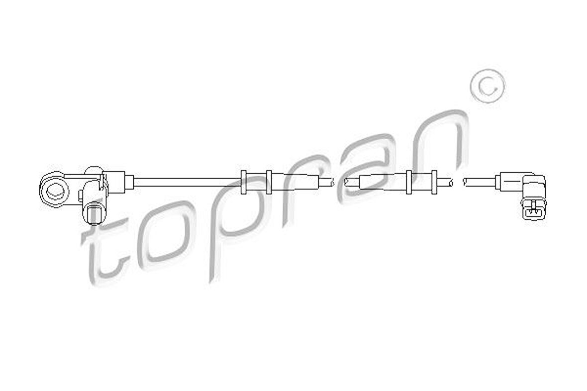 ABS SENSORU ON MERCEDES S-CLASS W220 C215 A2205400117