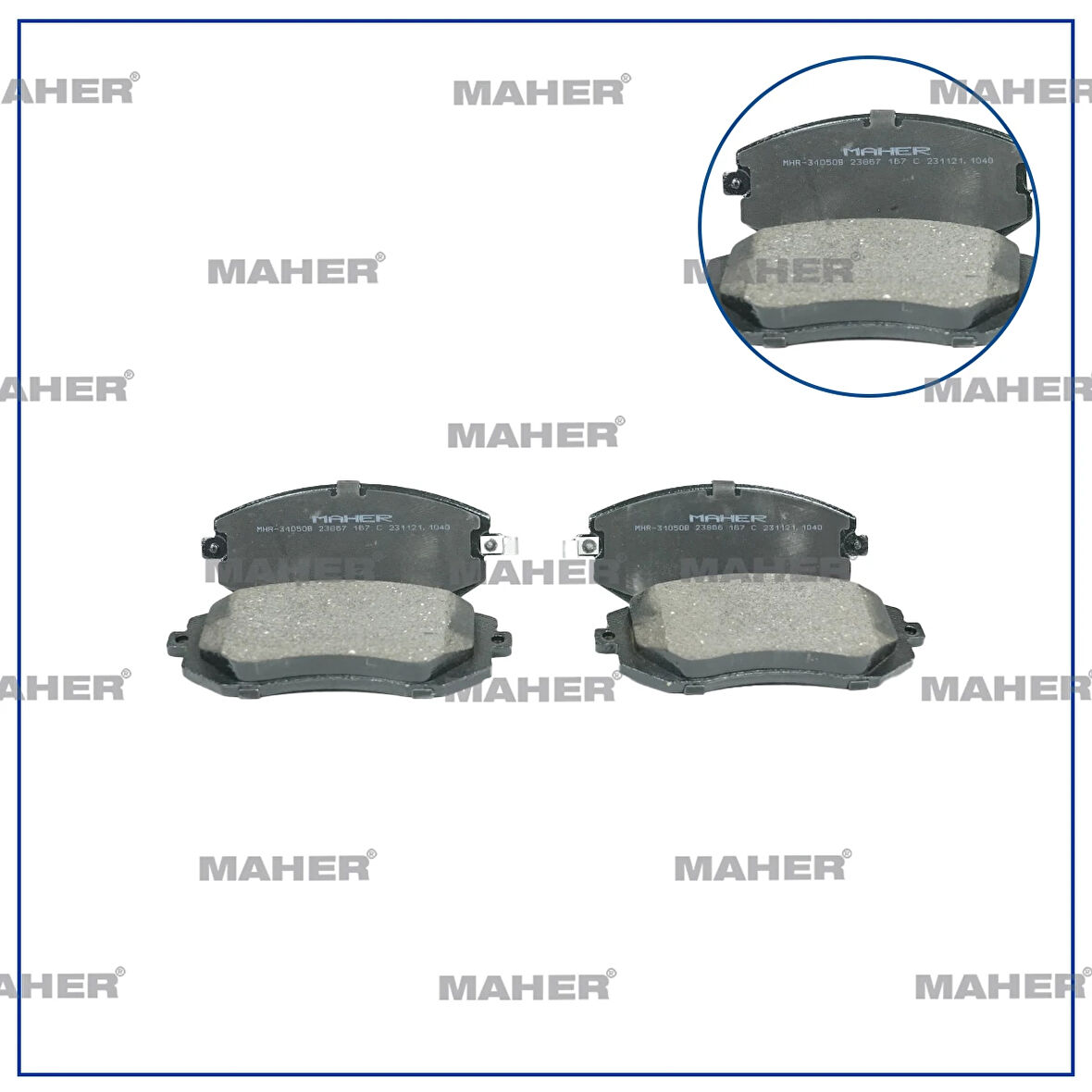 FREN BALATA FORESTER 2008-2013 ÖN ECO 26296AJ02A