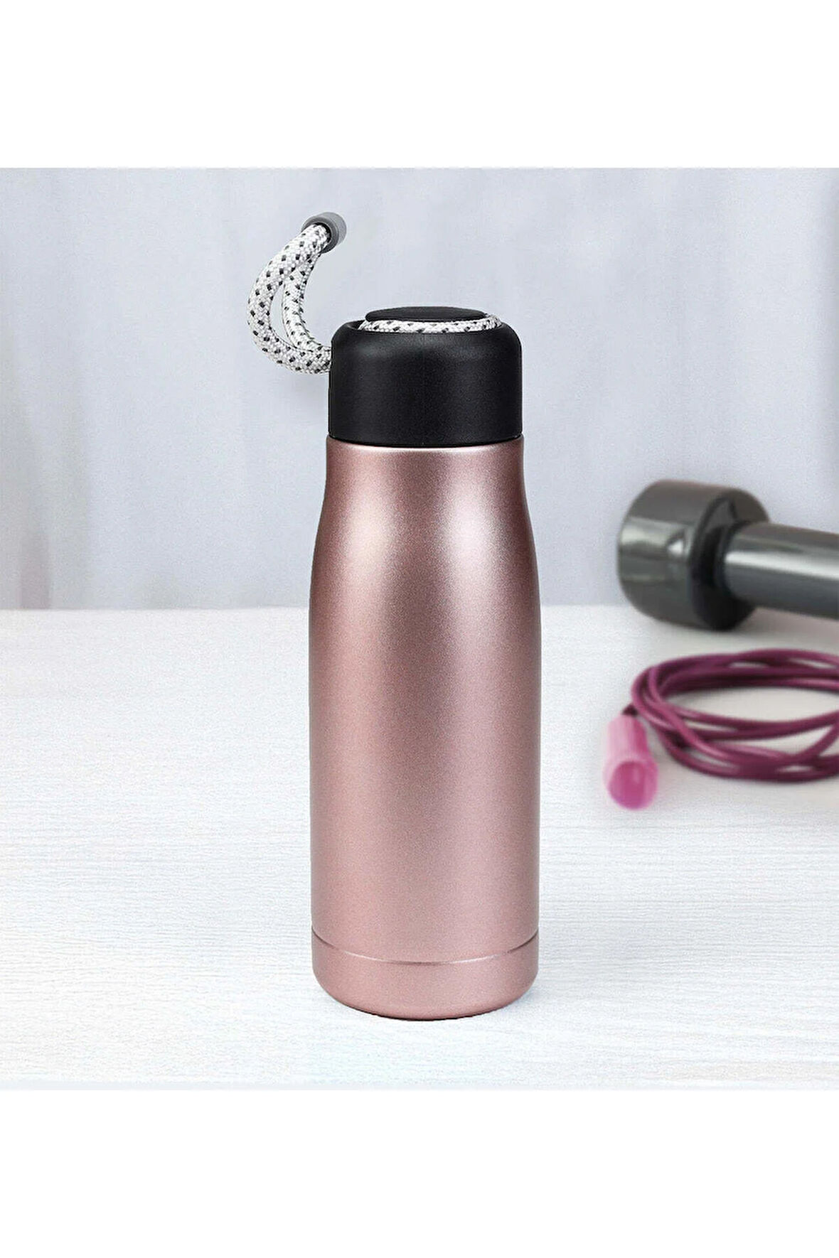 Gümüş 420 ml Spor Termos Matara