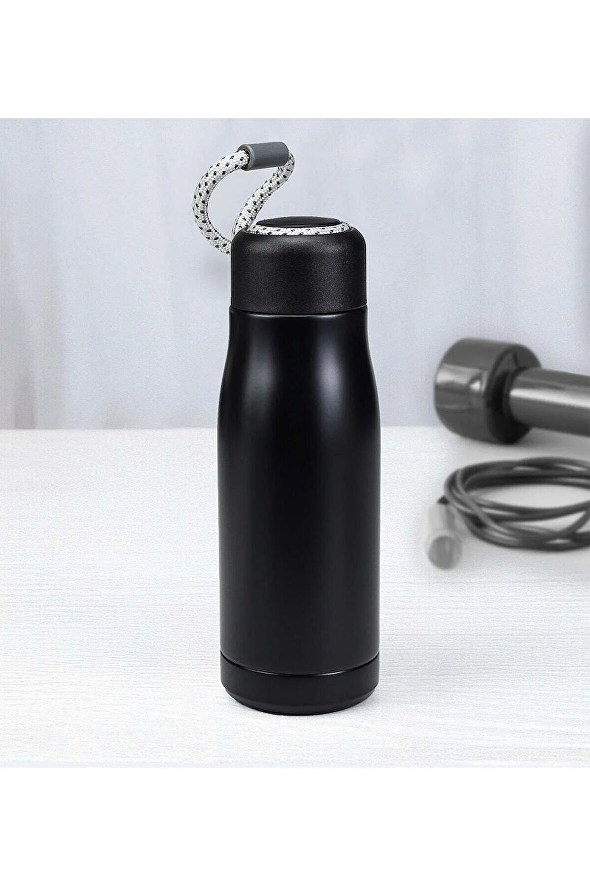 Gümüş 420 ml Spor Termos Matara