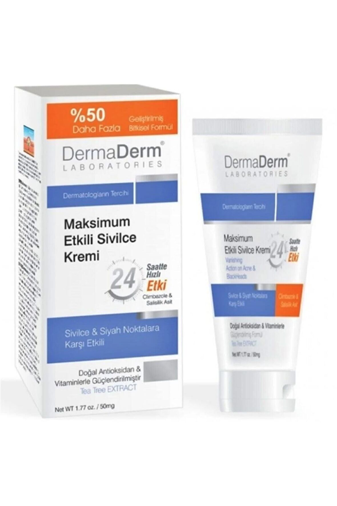 Dermaderm Bitkisel Sivilce Kremi 100g