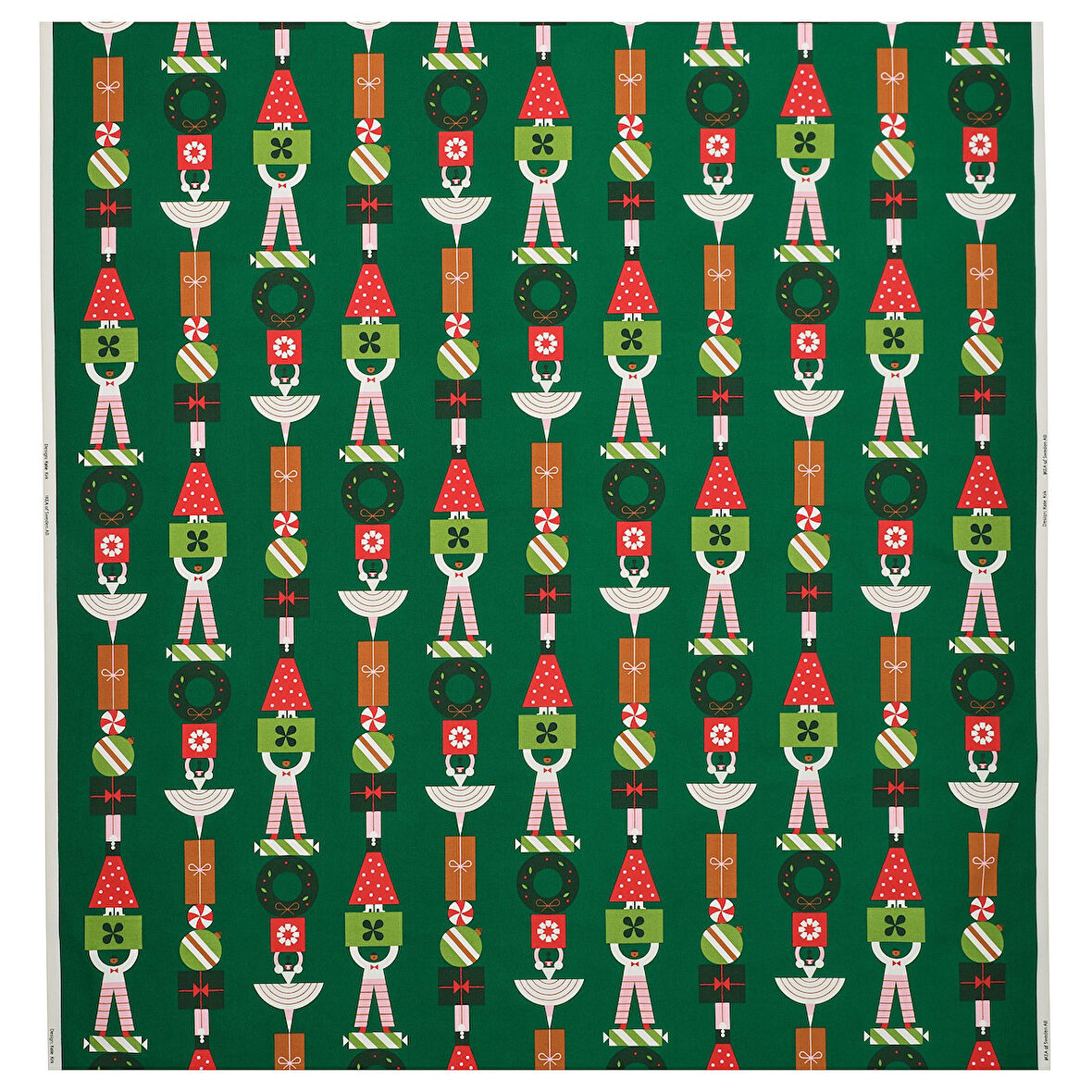 Kesilmiş kumaş, yeşil, 150x300 cm