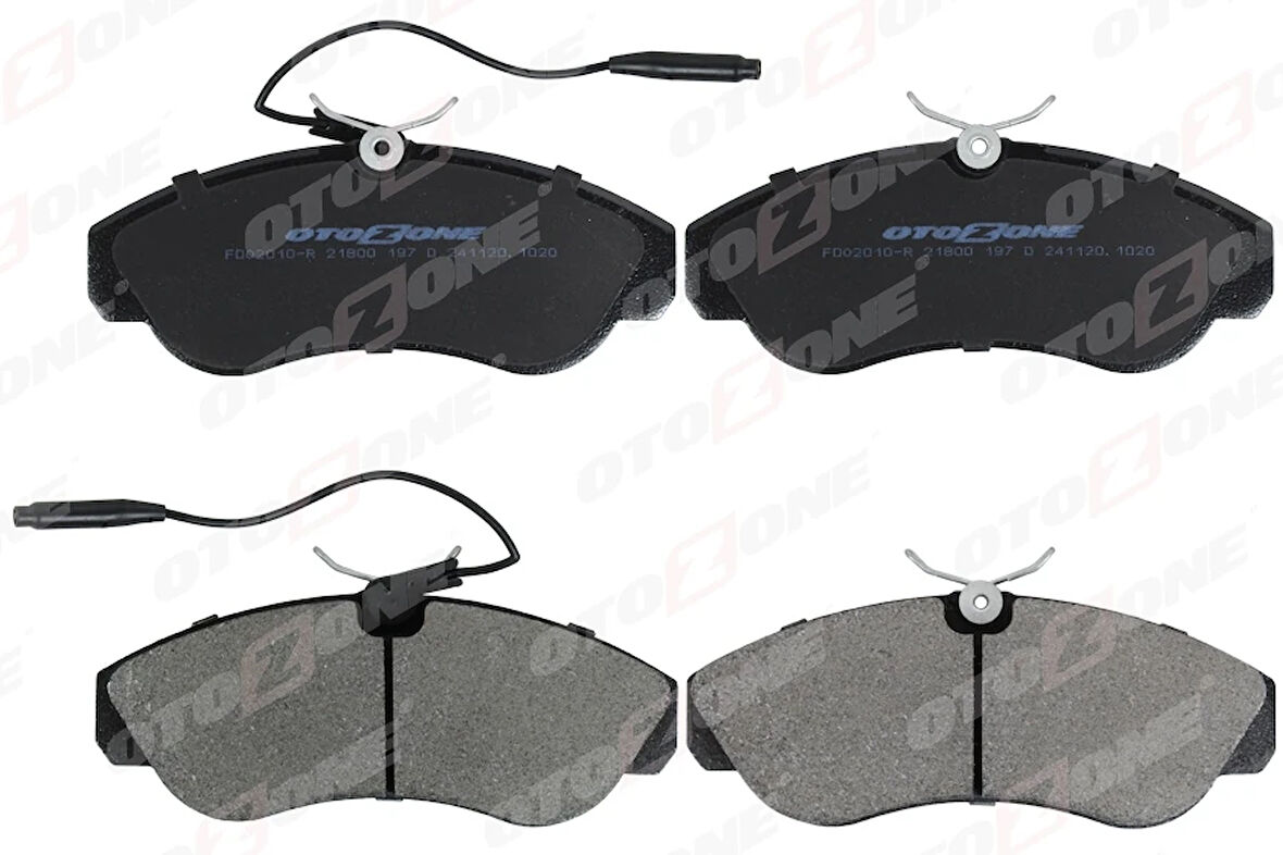 ÖN BALATA FİŞLİ BOXER-DUCATO-JUMPER 1800KG 1994-2002 4254 52 4251 18 9945810 4251 19