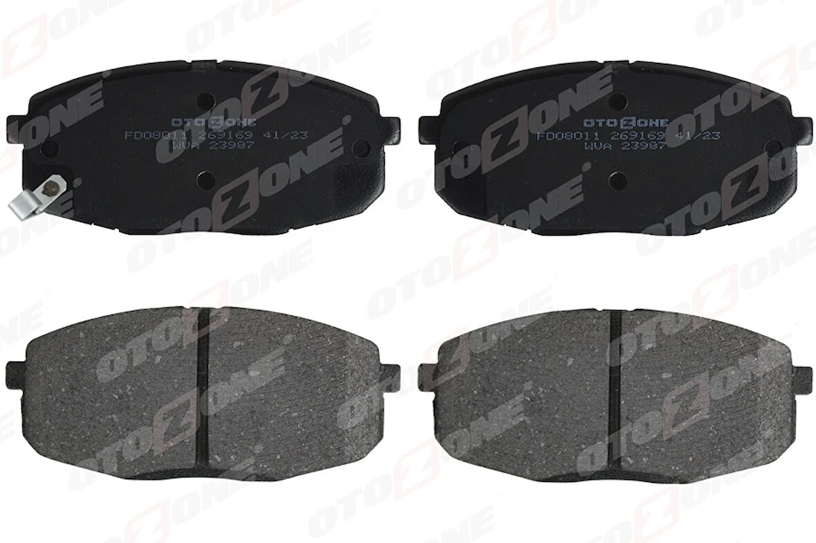 ÖN BALATA HYUNDAI İ30 1.4-1.6-2.0-1.6 CRDI-2.0 CRDI 2010-2007  KIA CEED 2006 GDB3450 581011HA10 581011HA20 WVA23966