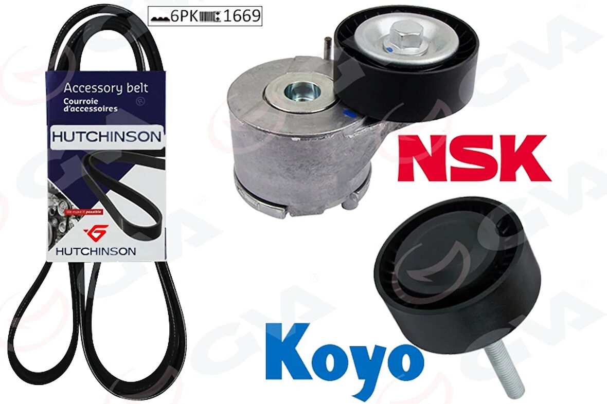 ALTERNATÖR GERGİ KİTİ LINEA-DOBLO-FIORINO 1.3 MTJ EURO5 95HP 2012 55178236 16112804 1611280480