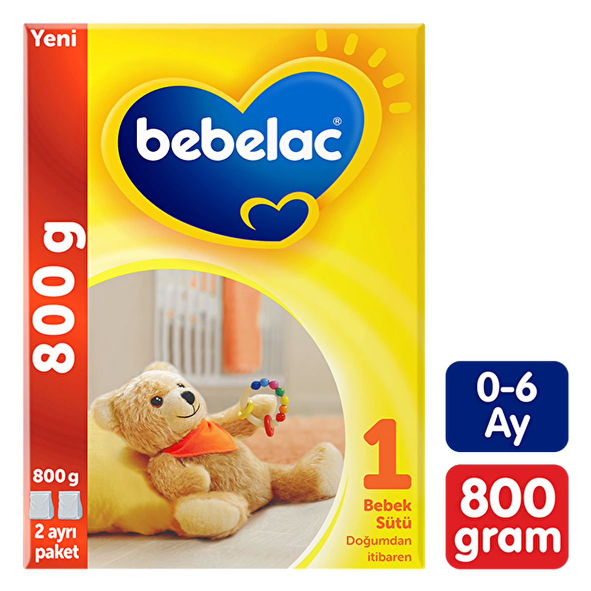 NUMIL BEBELAC 800 GR 1 NO