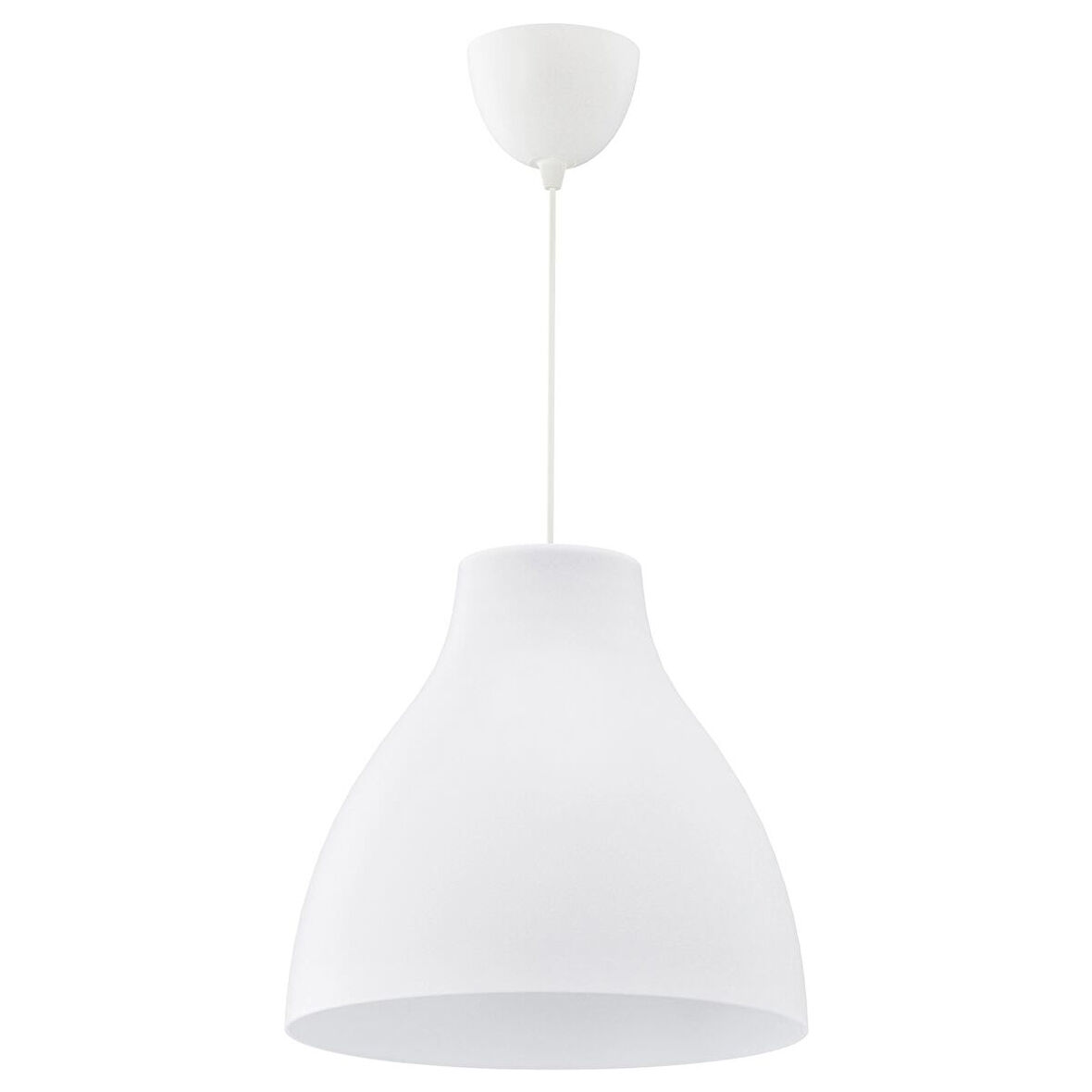 Sarkıt lamba, beyaz, 38 cm