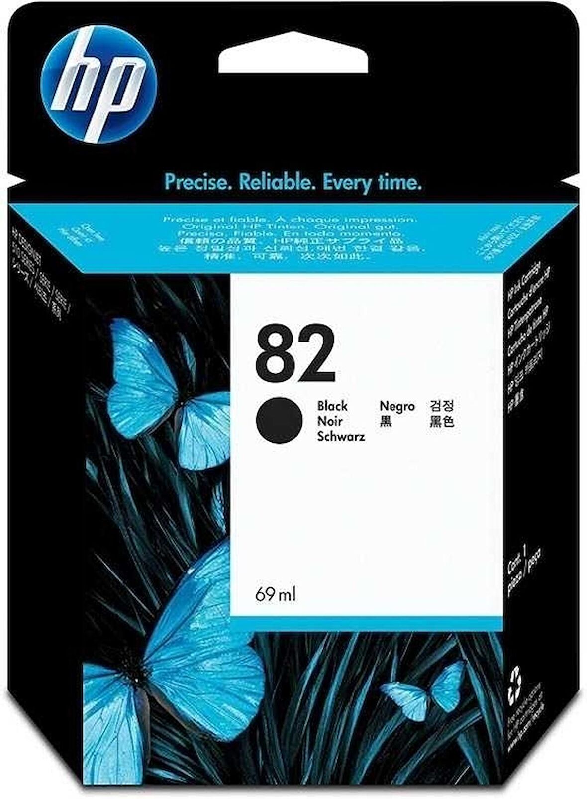 Hp 82 CH565A Orjinal Siyah Kartuş