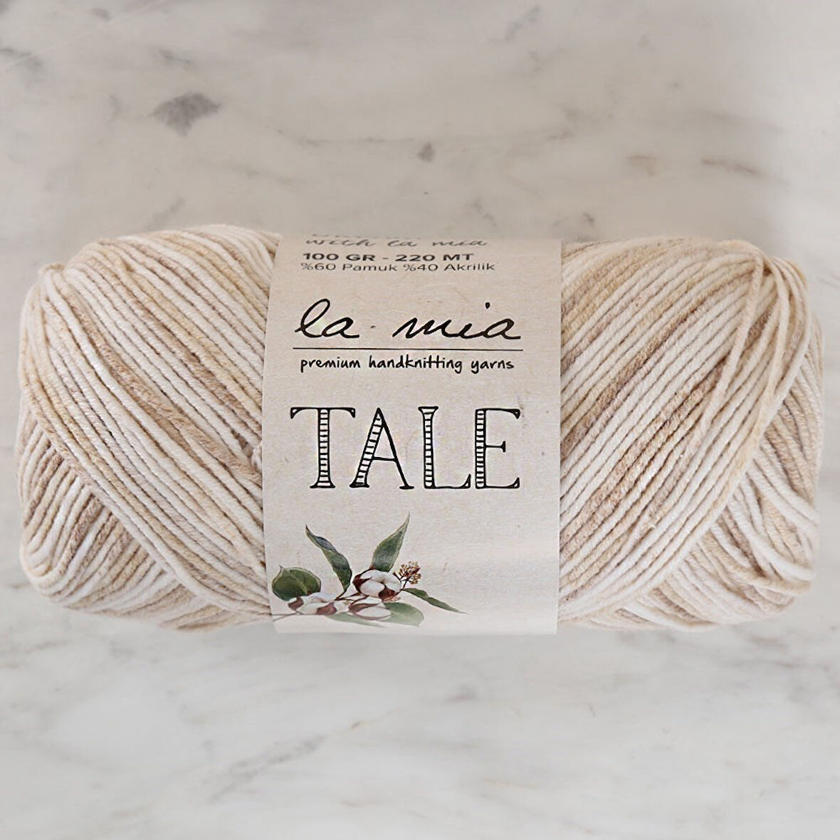 La Mia Tale Ebruli El Örgü İpi - LM066
