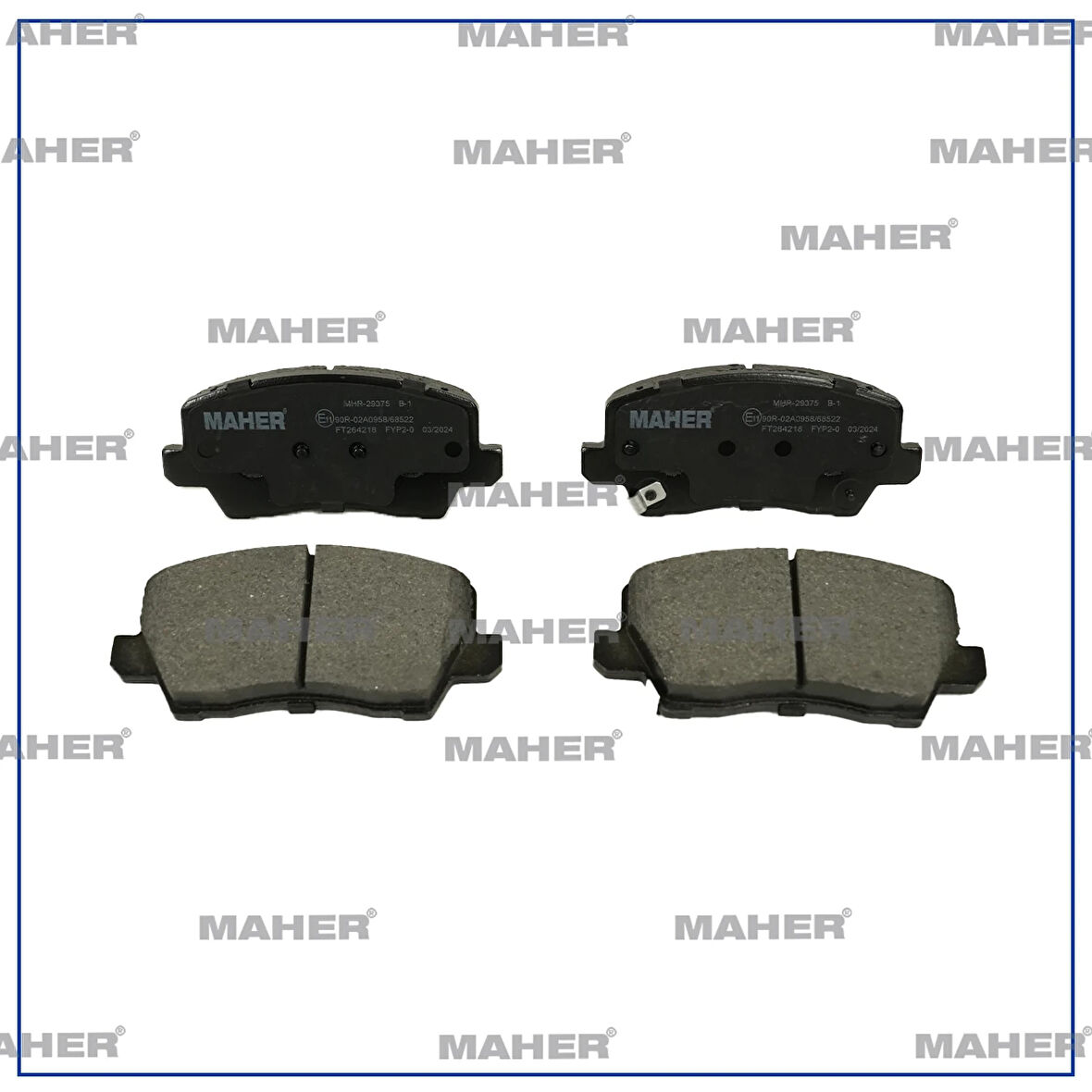 FREN BALATA PICANTO 2017 ÖN 58101 G6A30