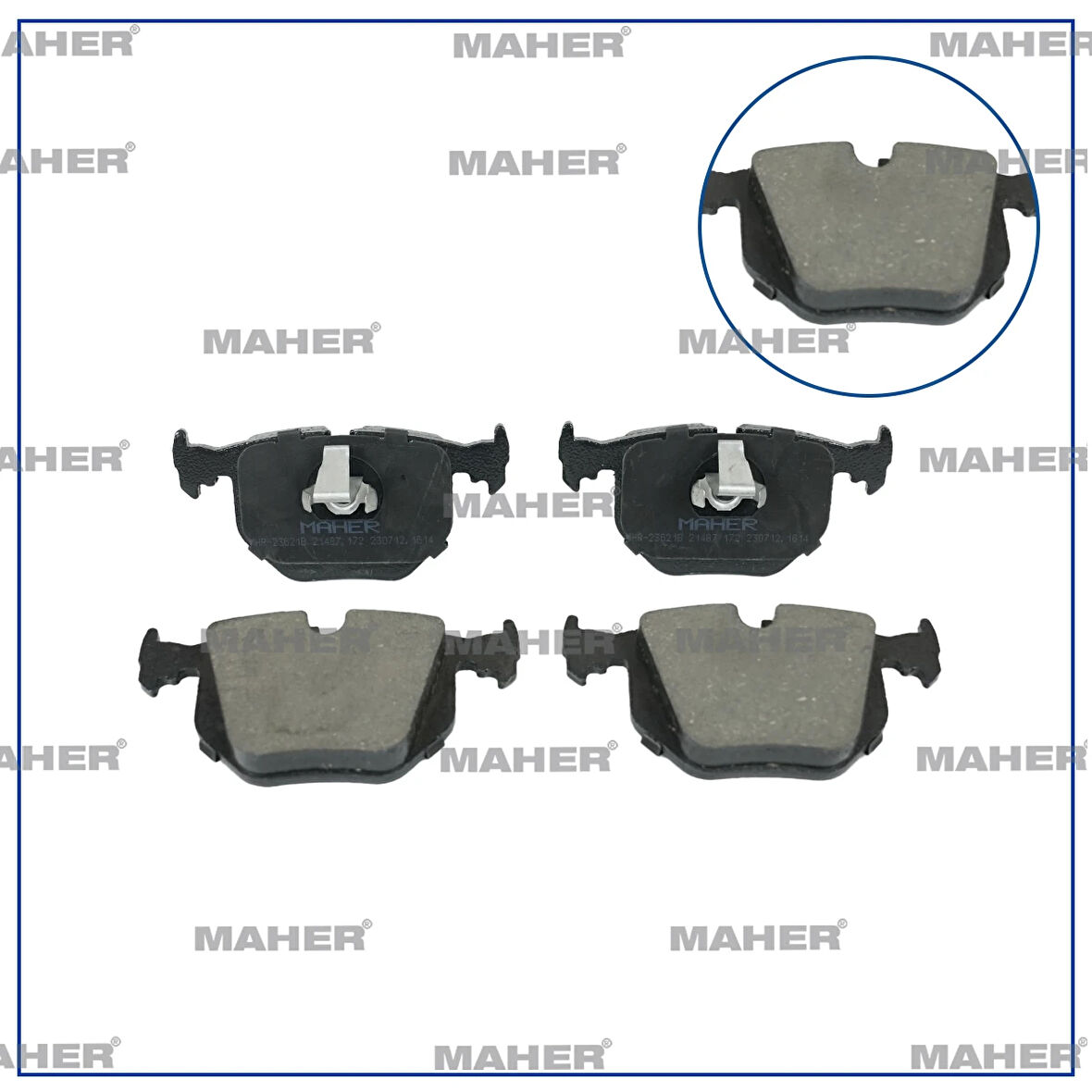 FREN BALATA BMW 105 2000-2007 E53 / BMW 103 2004-2010 E83 / RANGEROVER 3 2002-2012 ARKA ECO 34211164582