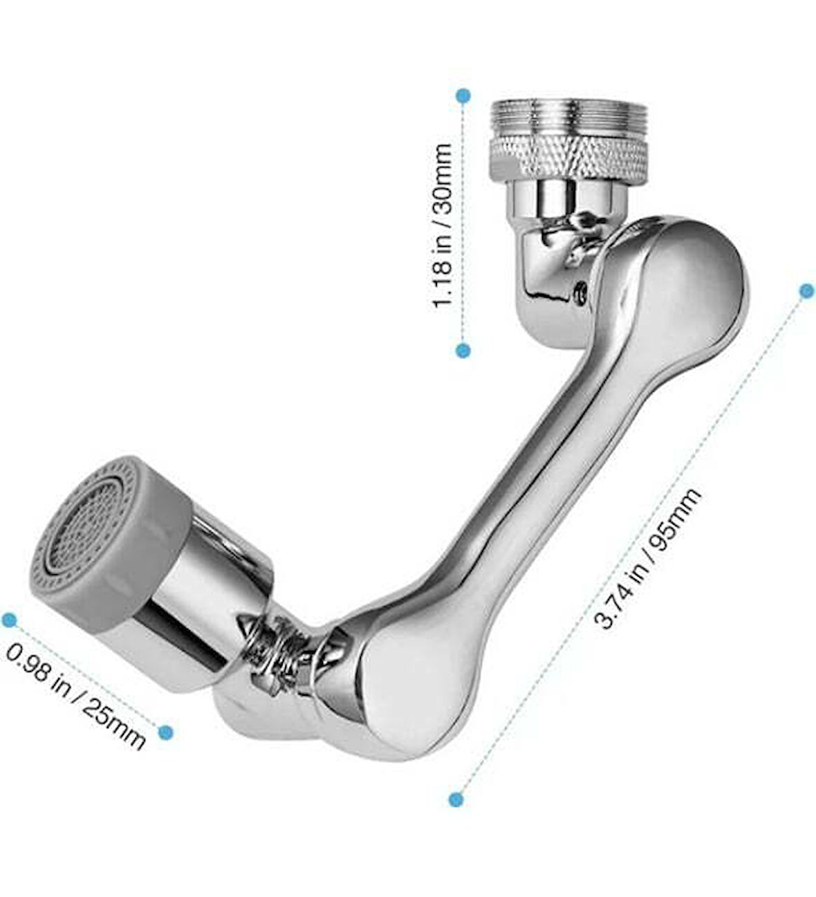 Akrobat Musluk Başlığı