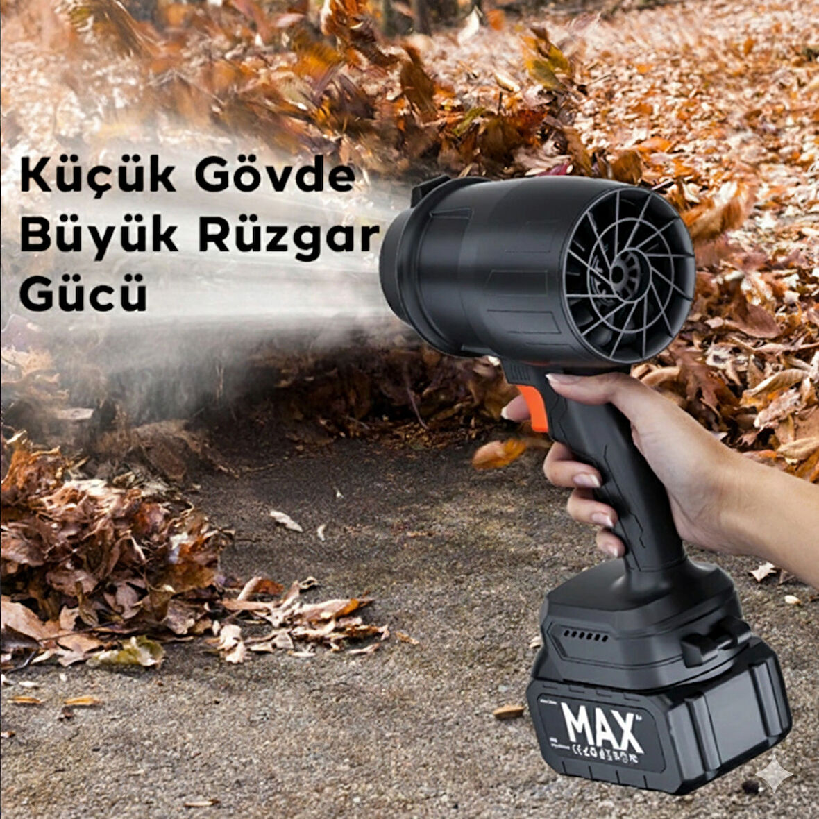 Yeni Turbo şarjlı Çok güçlü Üfleme makinası Hava üfleyici Kar temizleme mangal araba yıkama