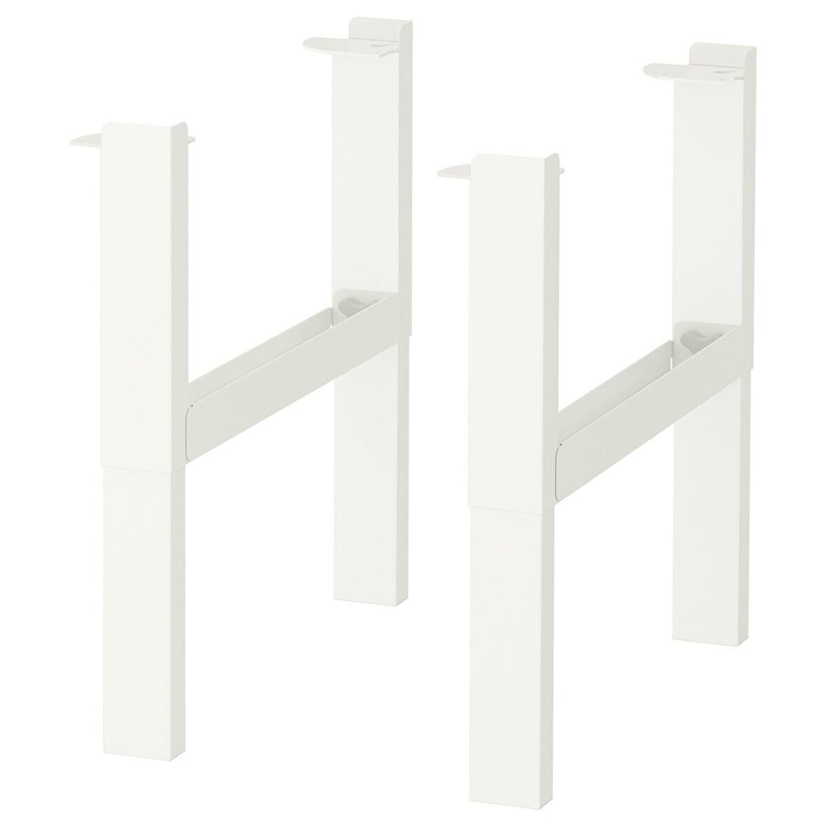 Çalışma masası iskeleti, beyaz