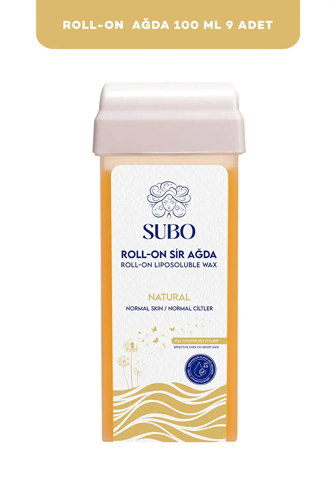 SUBO ROLL-ON SİR AĞDA NATUREL 9X100  ml