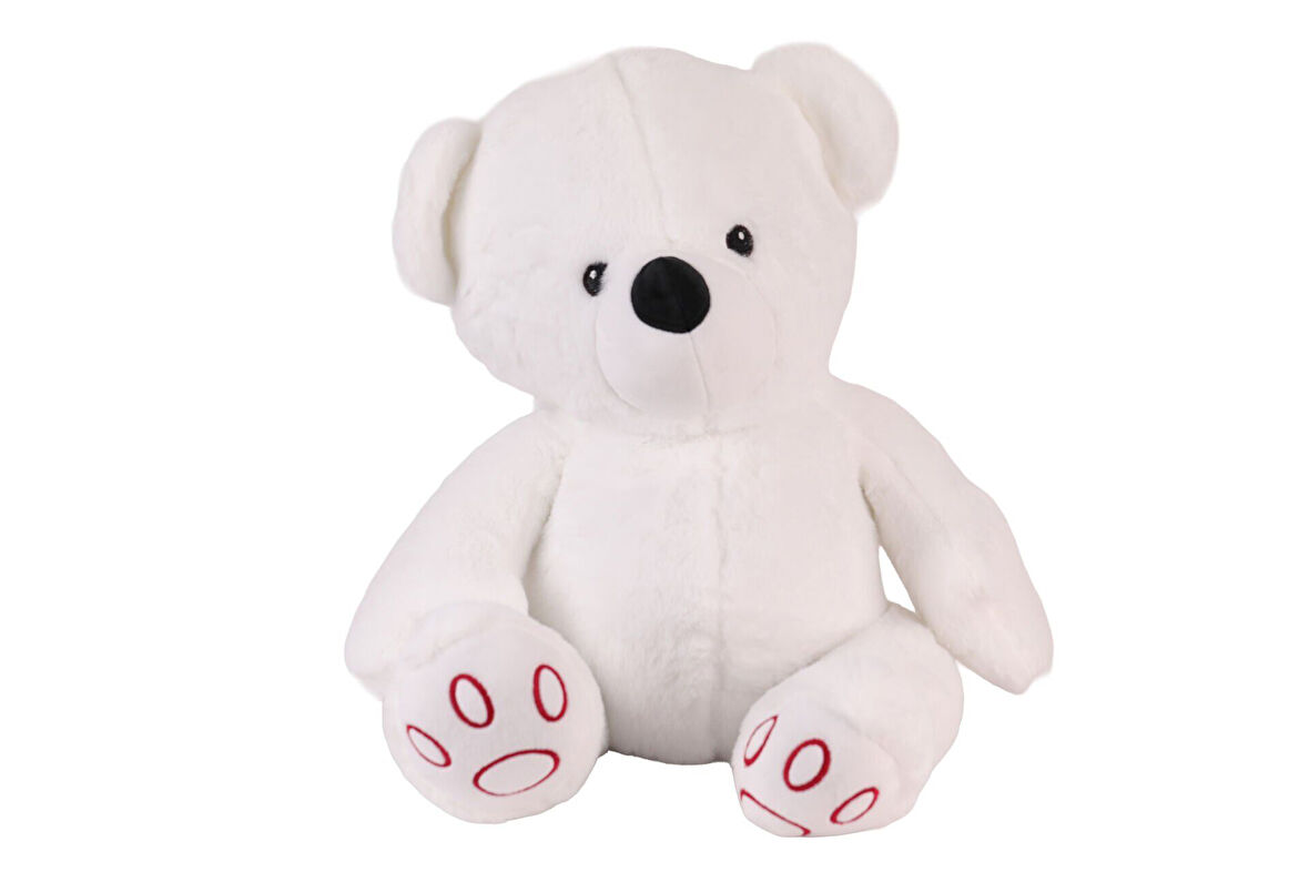 5087 Beyaz Renk 40 cm Ayı