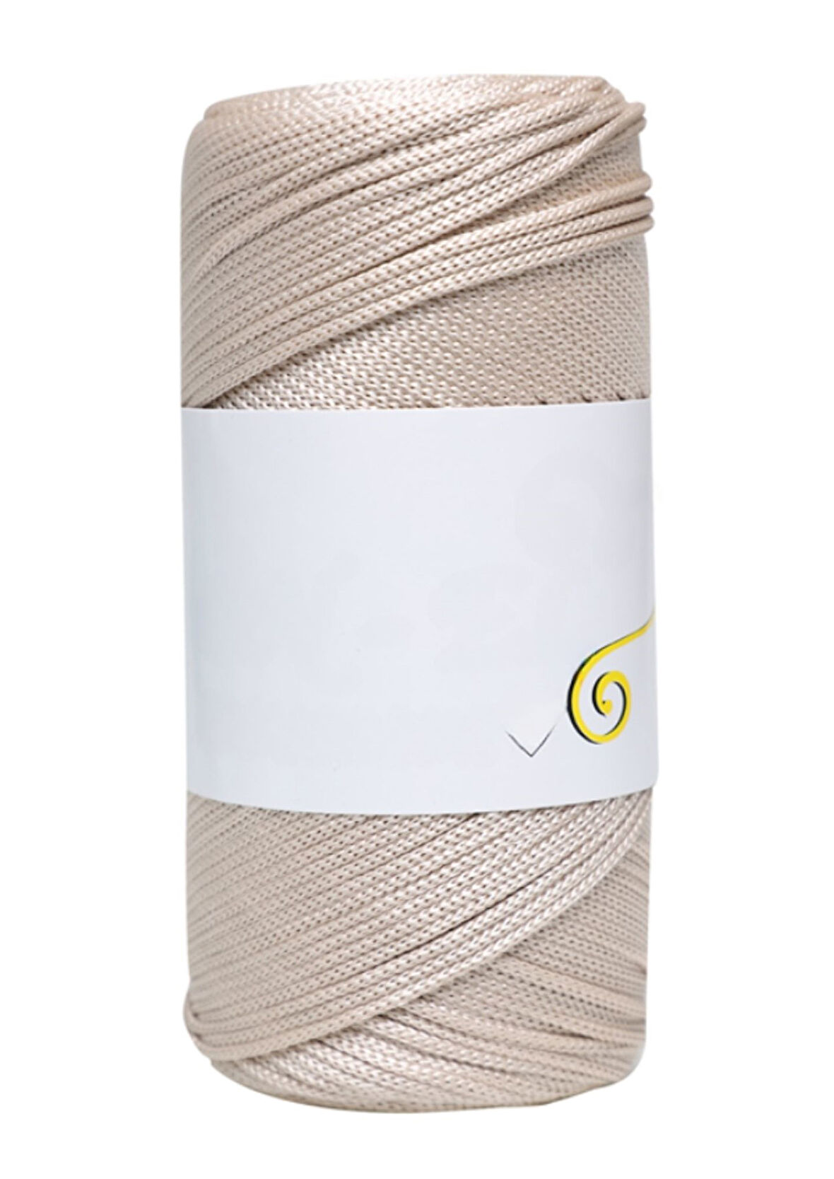Makrome İpi 3mm Polyester  Bej