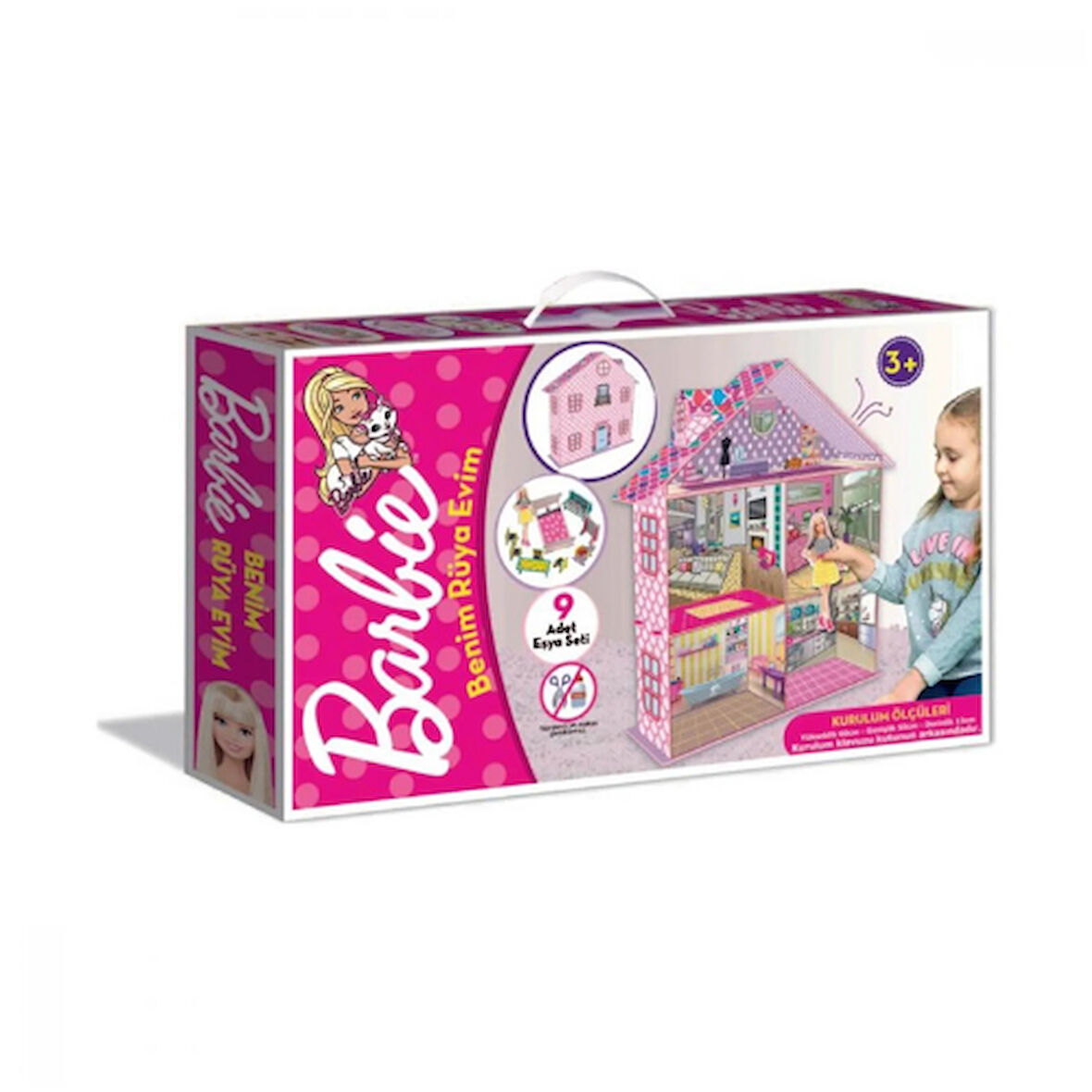 Barbie Benim Rüya Evim Evcilik Oyun Seti