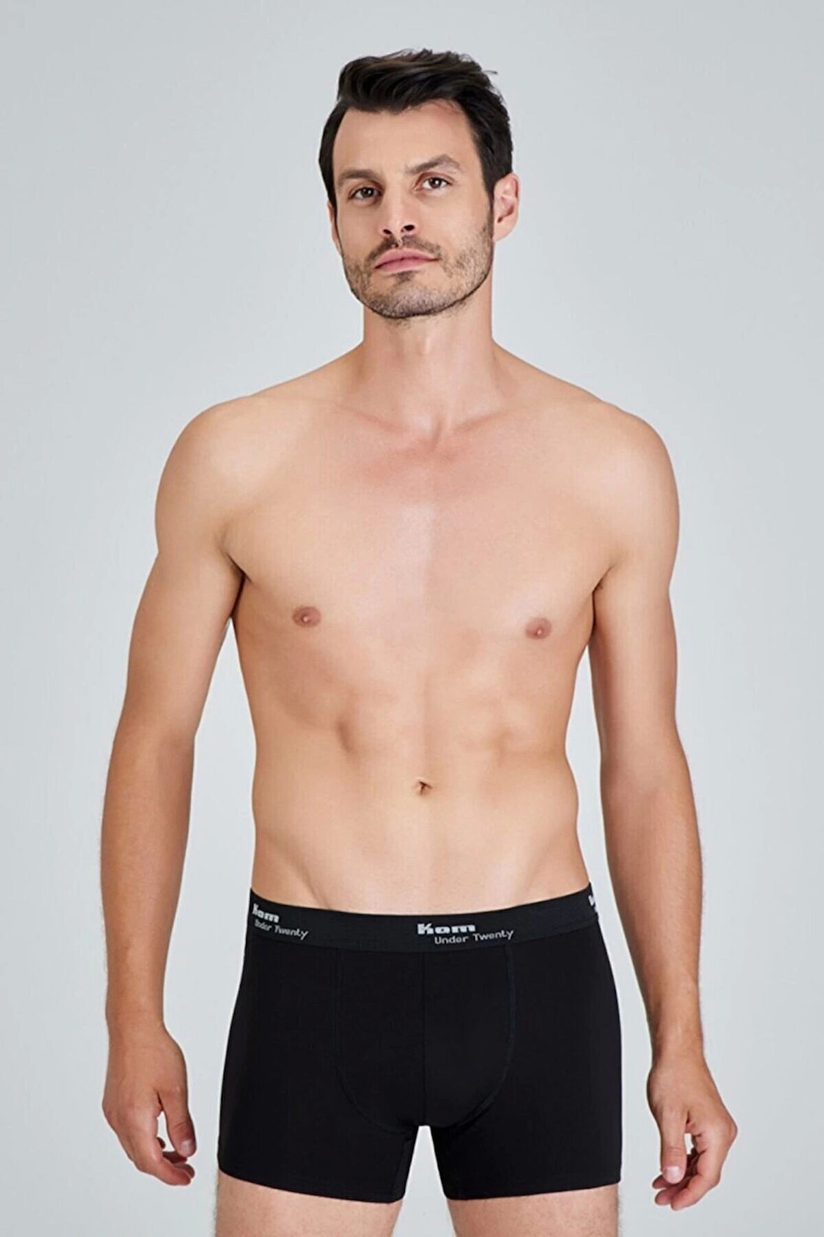 Kom Tight Erkek Short Boxer 2Li