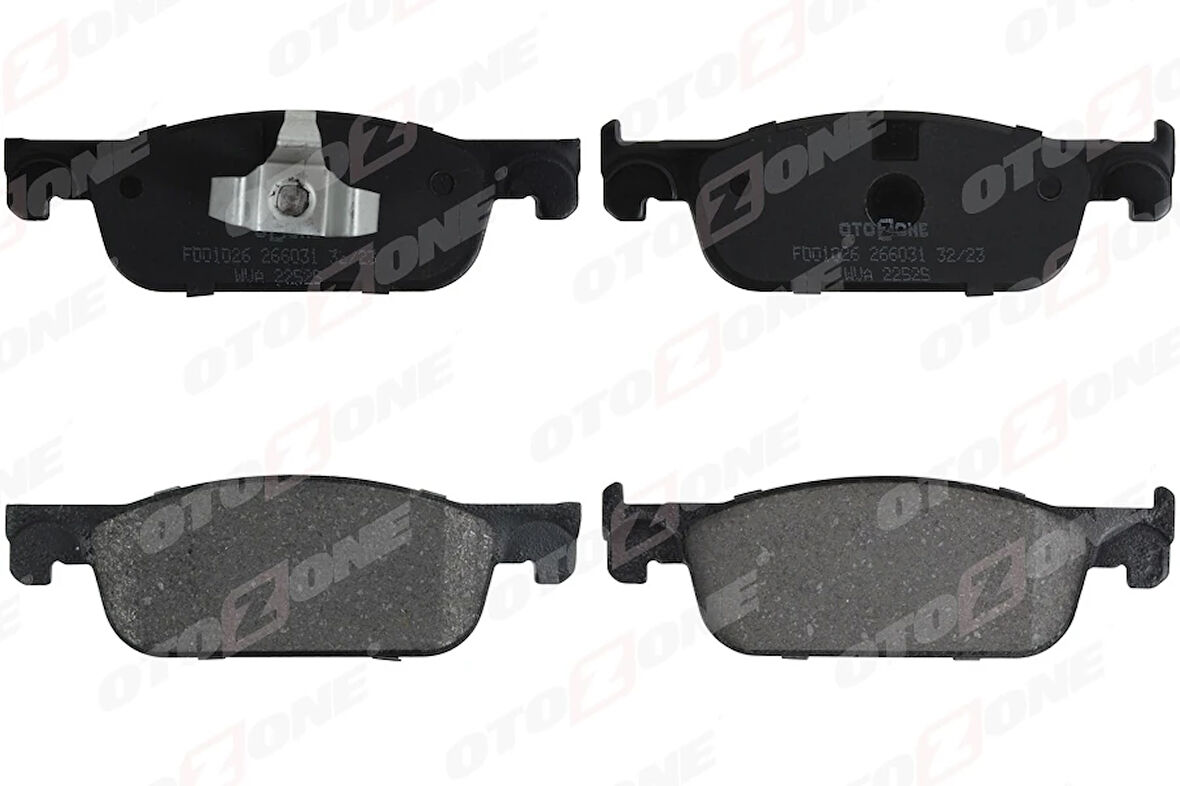 ÖN FREN BALATASI RENAULT CLIO 4 2012 SYMBOL 3 2013 DACIA SANDERO 2 2013 LOGAN MCV 2 2014 LOGAN 2 2013 0.9TCE 1.0SCE 1.2 1.2TCE 1.5DCI 1.6 410605536R 410604682R