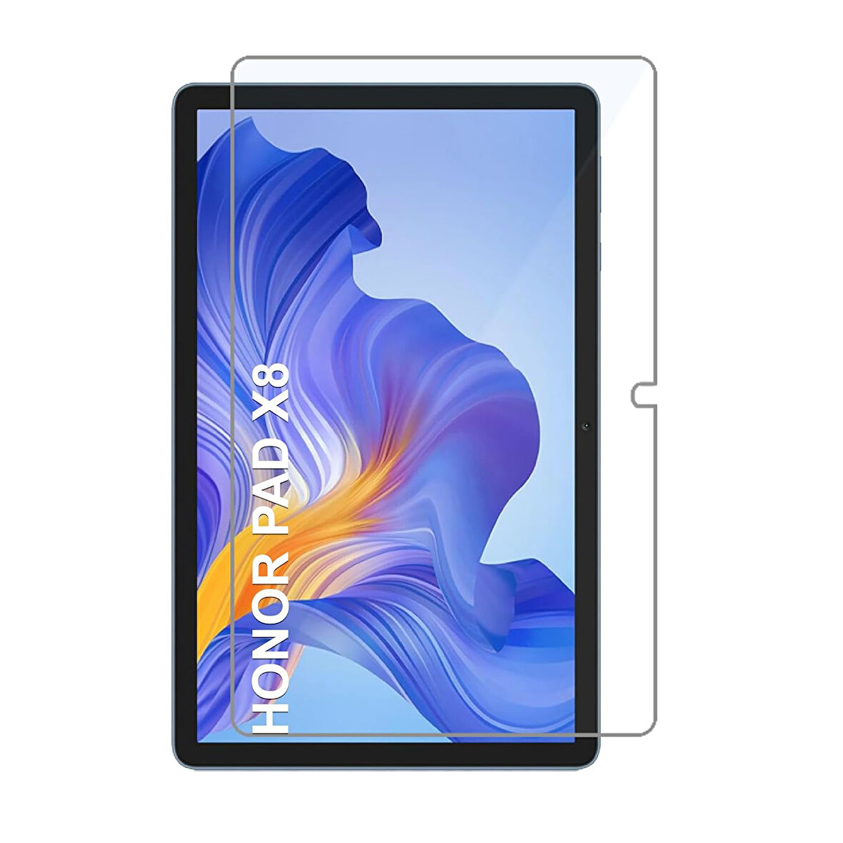 Honor Pad X8 10,1 Inç (AGM3-W09HN) ile Uyumlu Kırılmaz Tablet Temperli Cam Ekran Koruyucu
