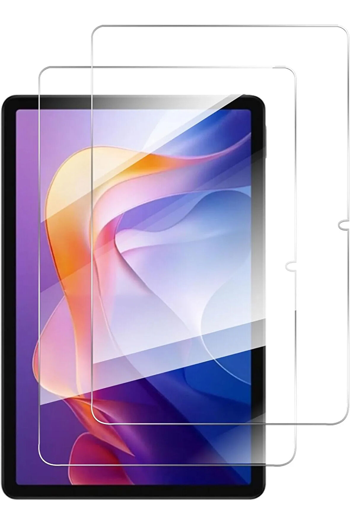 Xiaomi Redmi Pad 2 11 Inç ile Uyumlu Tam Koruma Nano Esnek Tablet Kırılmaz Ekran Koruyucu 2 Adet